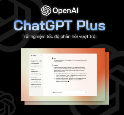 Tài khoản ChatGPT Plus (GPT-5.2)